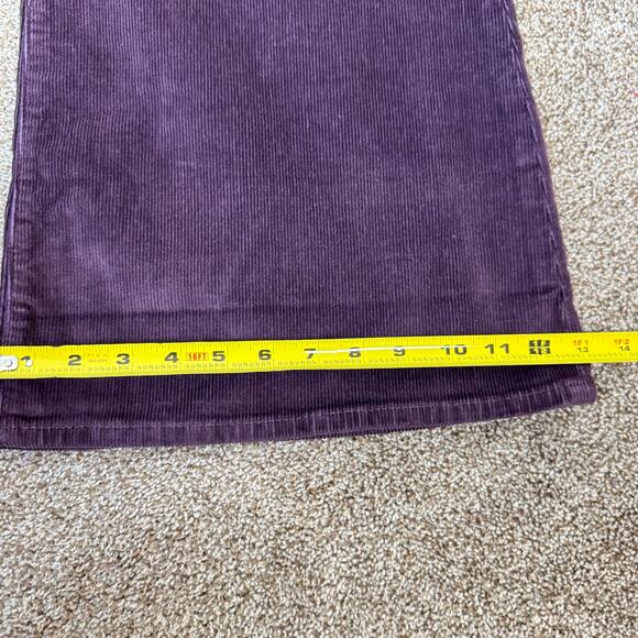 Levi's NWT Womens 30x32 Ribcage Bell Corduroy Pants Plum Perfect High Rise Retro - Picture 13 of 14